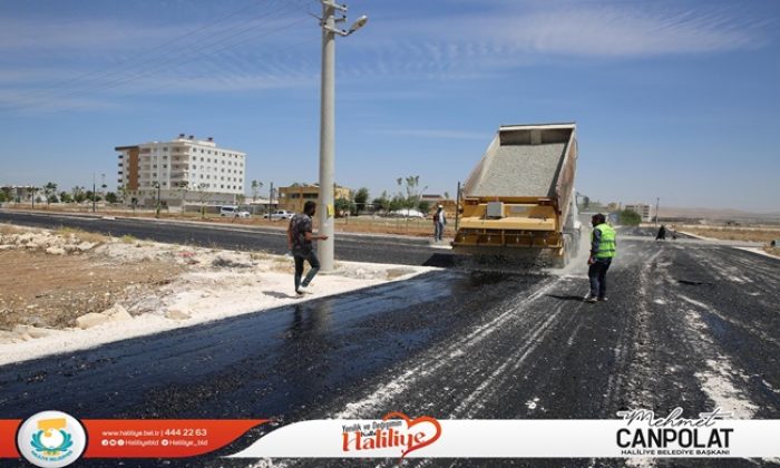 HALİLİYE BELEDİYESİNDEN KIRSAL VE MERKEZDE ASFALT ATAĞI