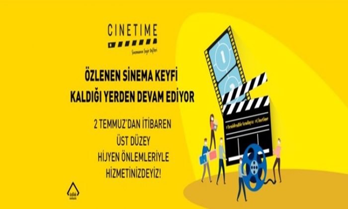 Film keyfi Cinetime’da yeniden başlıyor