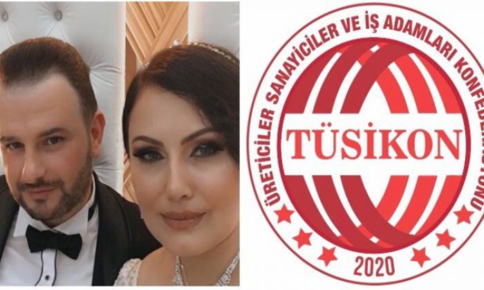 TÜSİKON GENEL BAŞKANI ORHAN BEŞİKTEPE, DERYA VE SEMİH ÇİFTİNE MUTLULUKLAR DİLEDİ