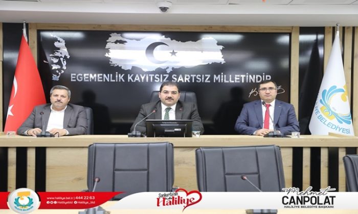 HALİLİYE’DE 2021 YILININ SON MECLİS TOPLANTISI YAPILDI