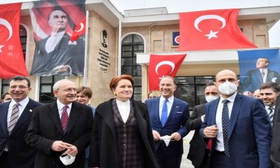 CHP Genel Başkanı Kılıçdaroğlu, İYİ Parti Genel Başkanı Akşener 28 projenin açılışı, 6 önemli projenin ise temel atma töreni yapıldı