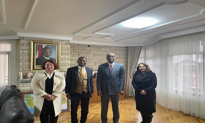Afrosum Group olarak Nigeria  Ankara Büyükelçisi  İsmail Yusuf Abba’ yi ziyaret ettik