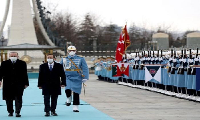 İsrail Cumhurbaşkanı Herzog Cumhurbaşkanlığı Külliyesinde