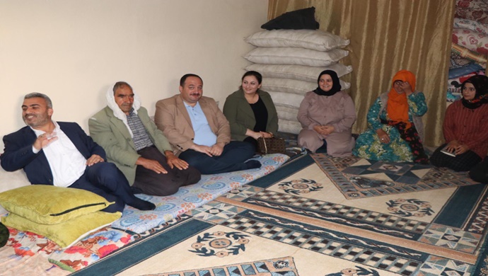 VİRANŞEHİR BELEDİYE BAŞKANI SALİH EKİNCİ’DEN GÖNÜLLERE DOKUNAN ZİYARETLER