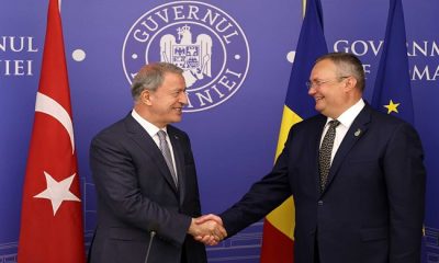 Millî Savunma Bakanı Hulusi Akar, Romanya Başbakanı Nicolae Ionel Ciuca ile Görüştü