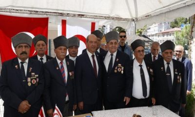 Cumhurbaşkanı Ersin Tatar, Osmaniye’de gazilerle bir araya geldi