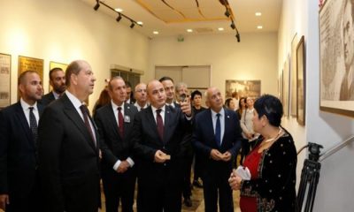 Cumhurbaşkanı Ersin Tatar, 10 Kasım Atatürk’ü Anma Günü’nde Atatürk ve Kıbrıs Dokümantasyon Sergisi’nin açılışına katıldı.