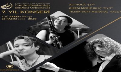 KKTC Cumhurbaşkanlığı Senfoni Orkestrası, “7. Yıl Konseri” ile sanatseverlerle buluşuyor