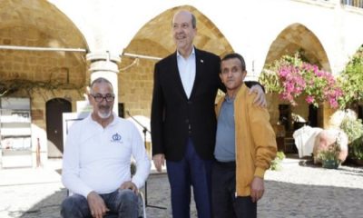 Cumhurbaşkanı Ersin Tatar, 3 Aralık Dünya Engelliler ve Dayanışma Günü dolayısıyla Kıbrıs Türk Ortopedik Özürlüler Derneği tarafından Lefkoşa Büyükhan’da düzenlenen etkinliğe katıldı