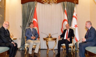 Cumhurbaşkanı Ersin Tatar, Britanyalı Kıbrıslı Türkler Derneği yönetimini kabul etti: