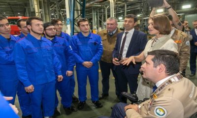 “Birleşik Rusya”nın yardımıyla Tataristan’dan yaklaşık 200 öğrenci GC “KamAZ” işletmelerinde iş buldu.