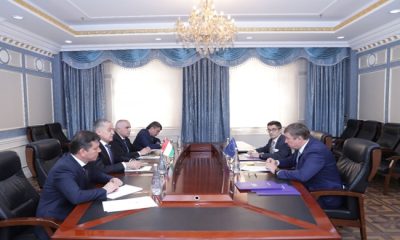 Avrupa Birliği Tacikistan Delegasyonu Başkanı ile Toplantı