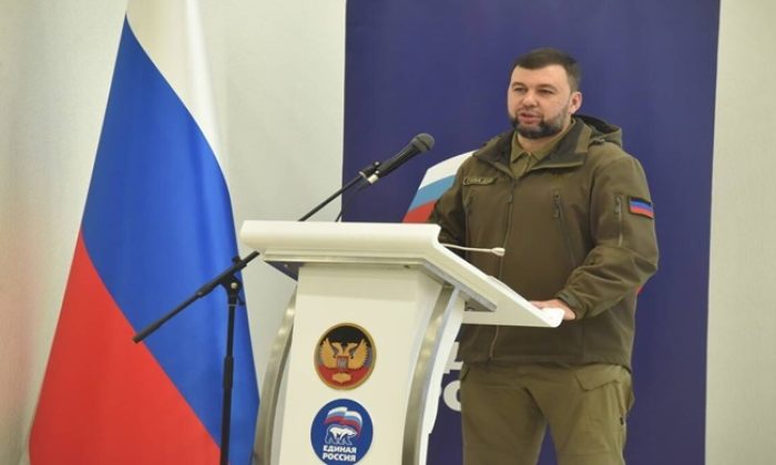 Denis Pushilin: Birleşik Rusya yıl boyunca DPR’de 126,5 bin kişiyi birleştirdi