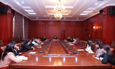 Tacikistan Halkların Demokratik Partisi Genel Başkan Yardımcısı ile Toplantı