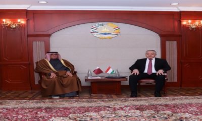 Katar Devleti’nin Tacikistan Büyükelçisi ile görüşme