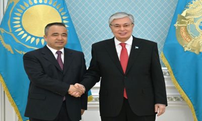 Cumhurbaşkanı, Çin Halk Cumhuriyeti Sincan Uygur Özerk Bölgesi ÇKP Parti Komitesi Sekreter Yardımcısı Erkin Tuniyaz’ı kabul etti