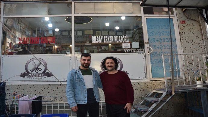Gazeteci Emin Yiğit İstanbul Fatih’te Abdullah Bilbay`ı ziyaret etti