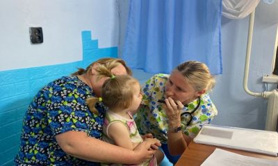 Birleşik Rusya, Kherson bölgesinde yaklaşık 800 çocuk için tıbbi muayene düzenledi