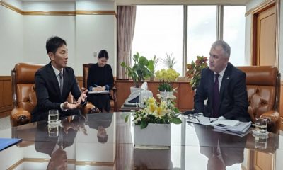 Kore Cumhuriyeti Mali Denetim Servisi Valisi ile görüşme