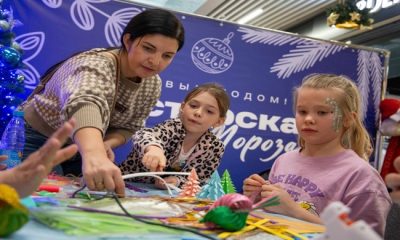 Birleşik Rusya’nın Moskova bölgesindeki “Peder Frost’un Atölyeleri” kampanyasına 50 binden fazla kişi katıldı